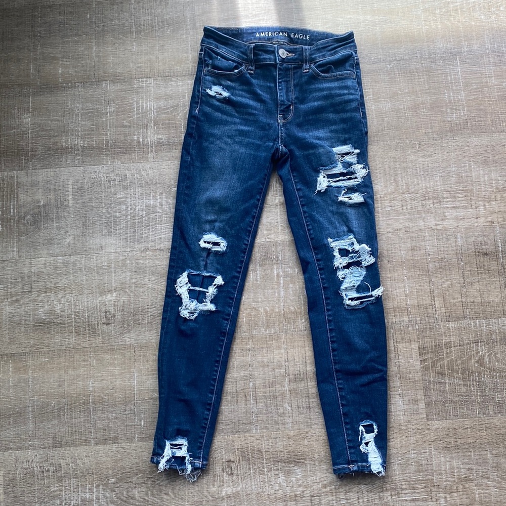 American Eagle size 0 Next Level stretch Jeggings